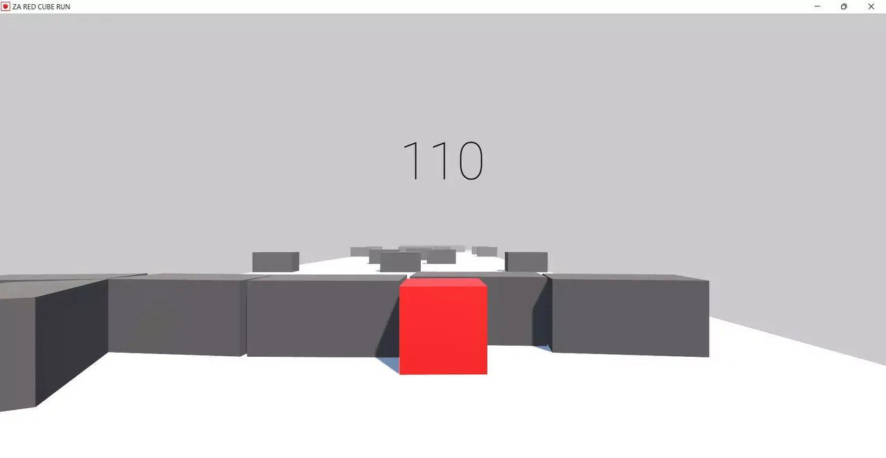 -ZA RED CUBE RUN-游戏截图-好玩游戏库