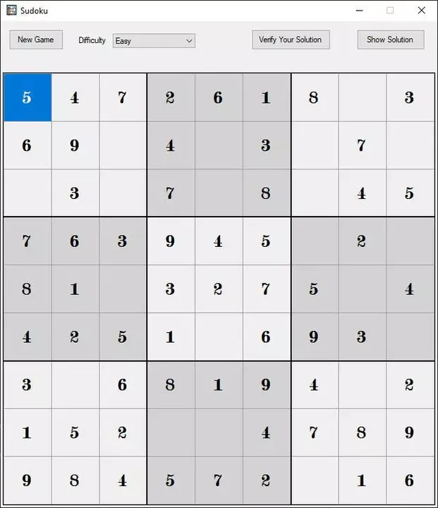 Sudoku (itch) (Girts)