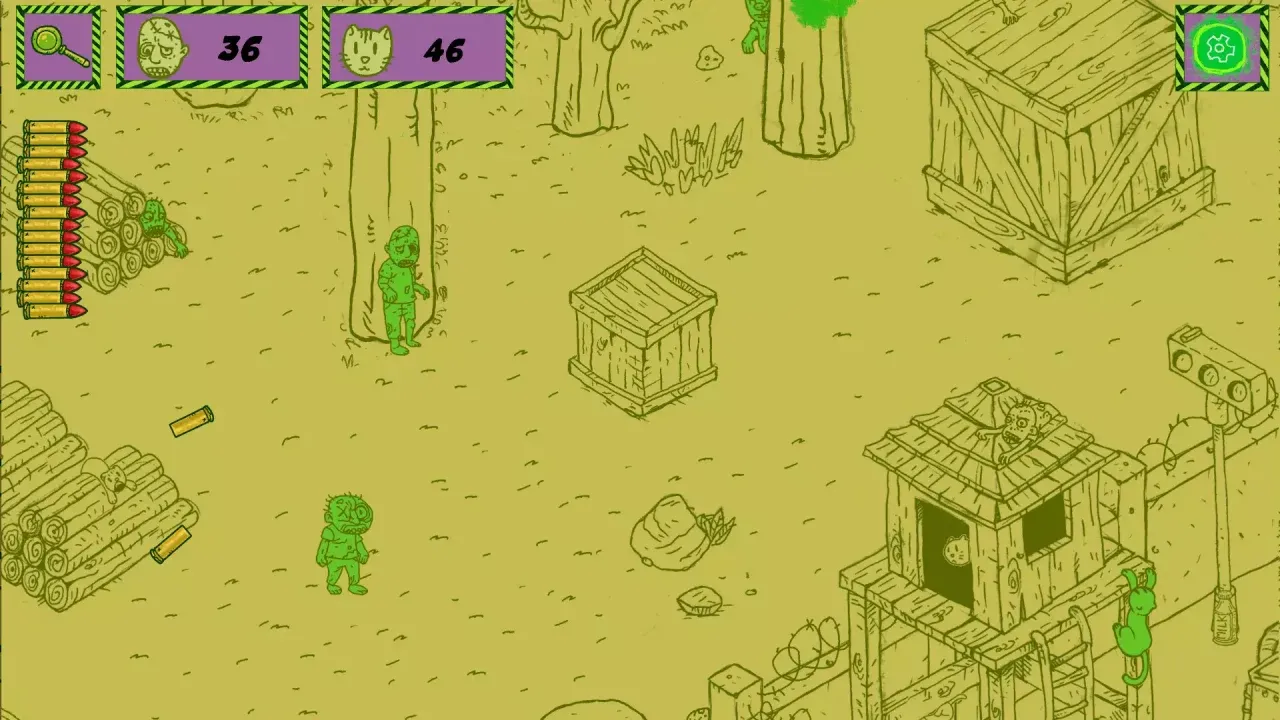 -Hidden Cats vs Zombies 2-游戏截图-好玩游戏库