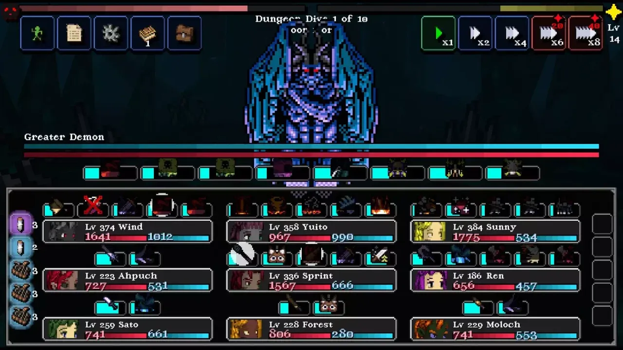 -Legends of Dragaea: Idle Dungeons-游戏截图-好玩游戏库