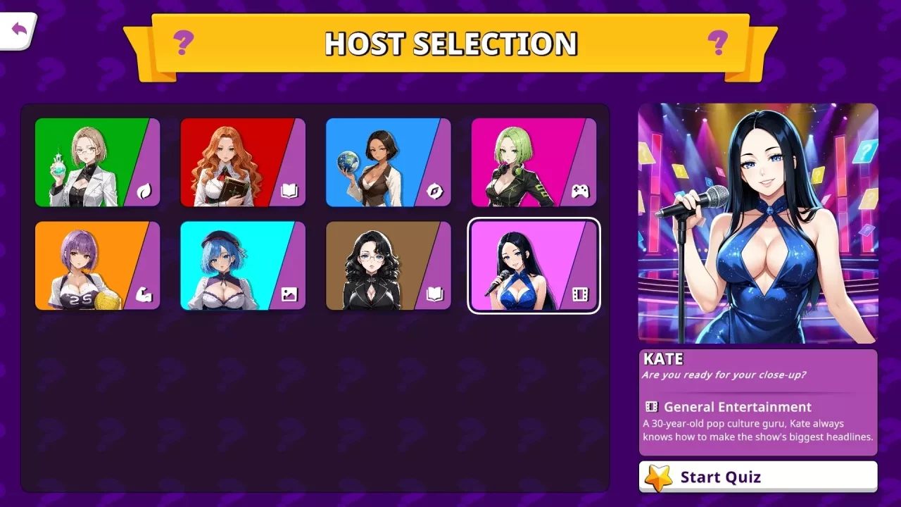 A Sexy Quiz Show