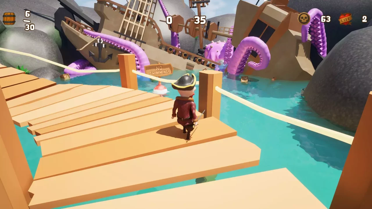 -Captain Sharkbait: Voyage for Treasure-游戏截图-好玩游戏库