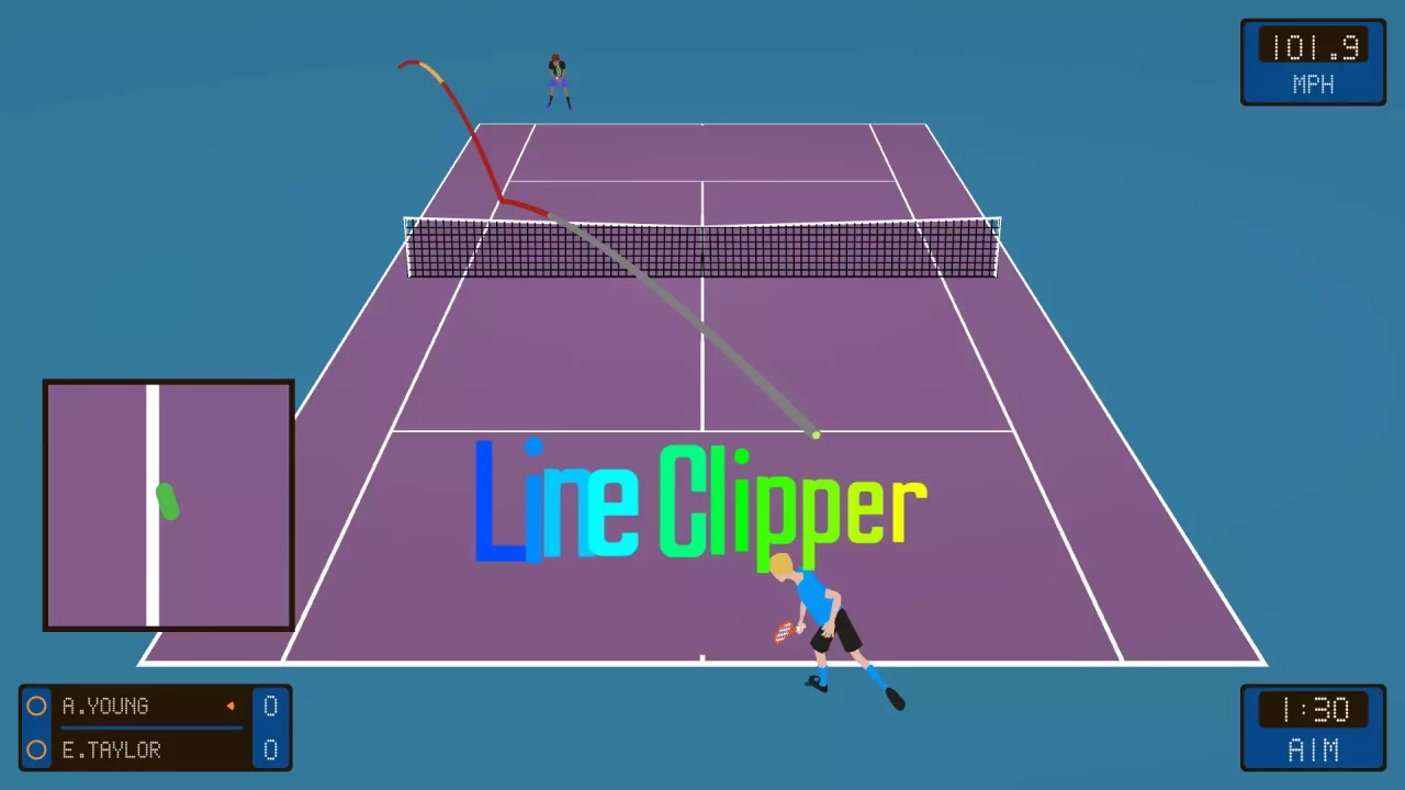 -Line Clipper: Tennis Tactics-游戏截图-好玩游戏库