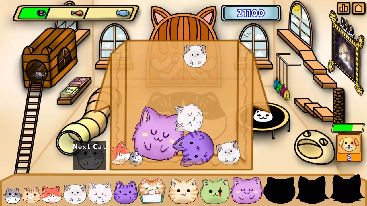 -Cat Merge-游戏截图-好玩游戏库