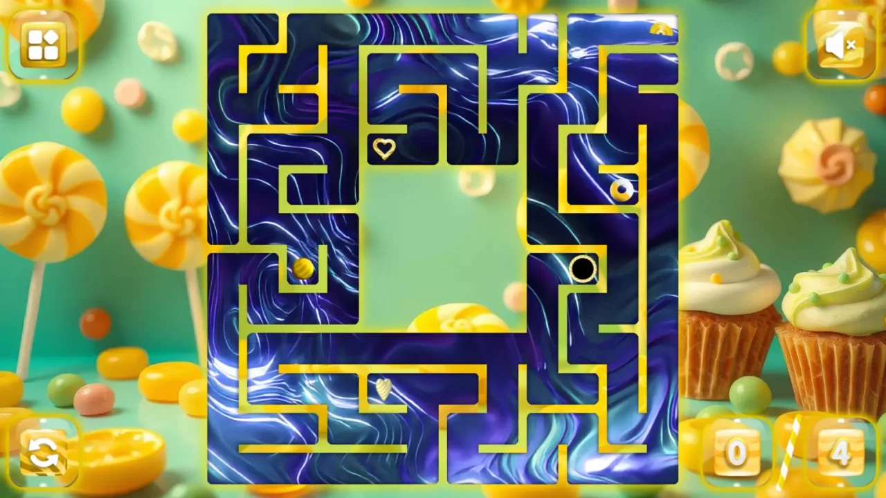 -Sweetie Candy Maze: Yellow Lemon-游戏截图-好玩游戏库