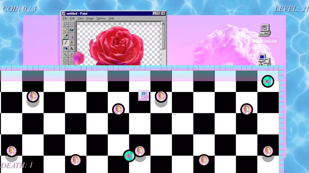 -Vaporwave Hardest Game-游戏截图-好玩游戏库