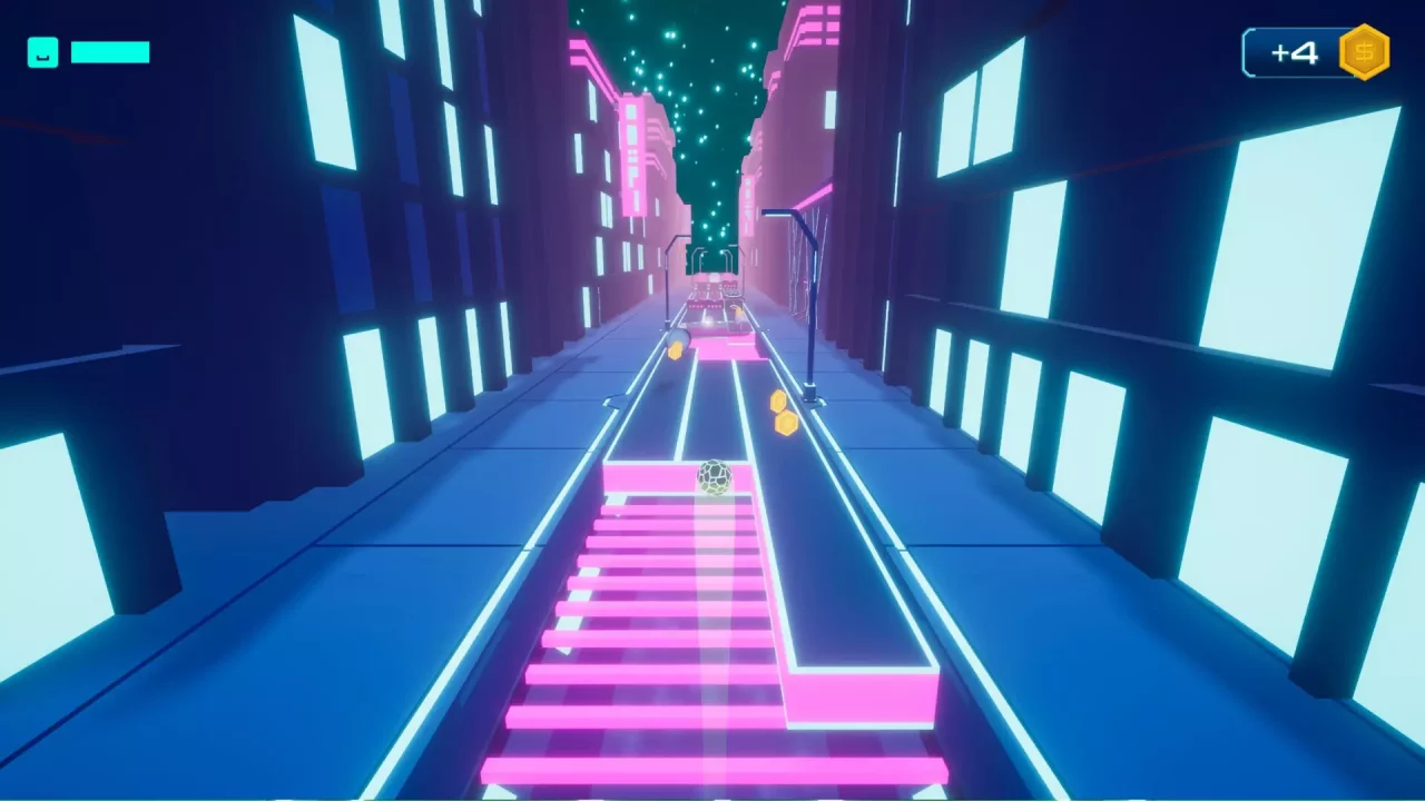 -Neon Roller-游戏截图-好玩游戏库