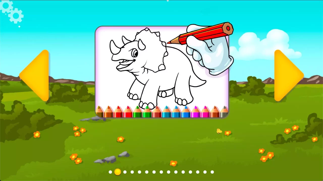 -Animal Coloring Books for Kids & Toddlers - Dinosaurs-游戏截图-好玩游戏库
