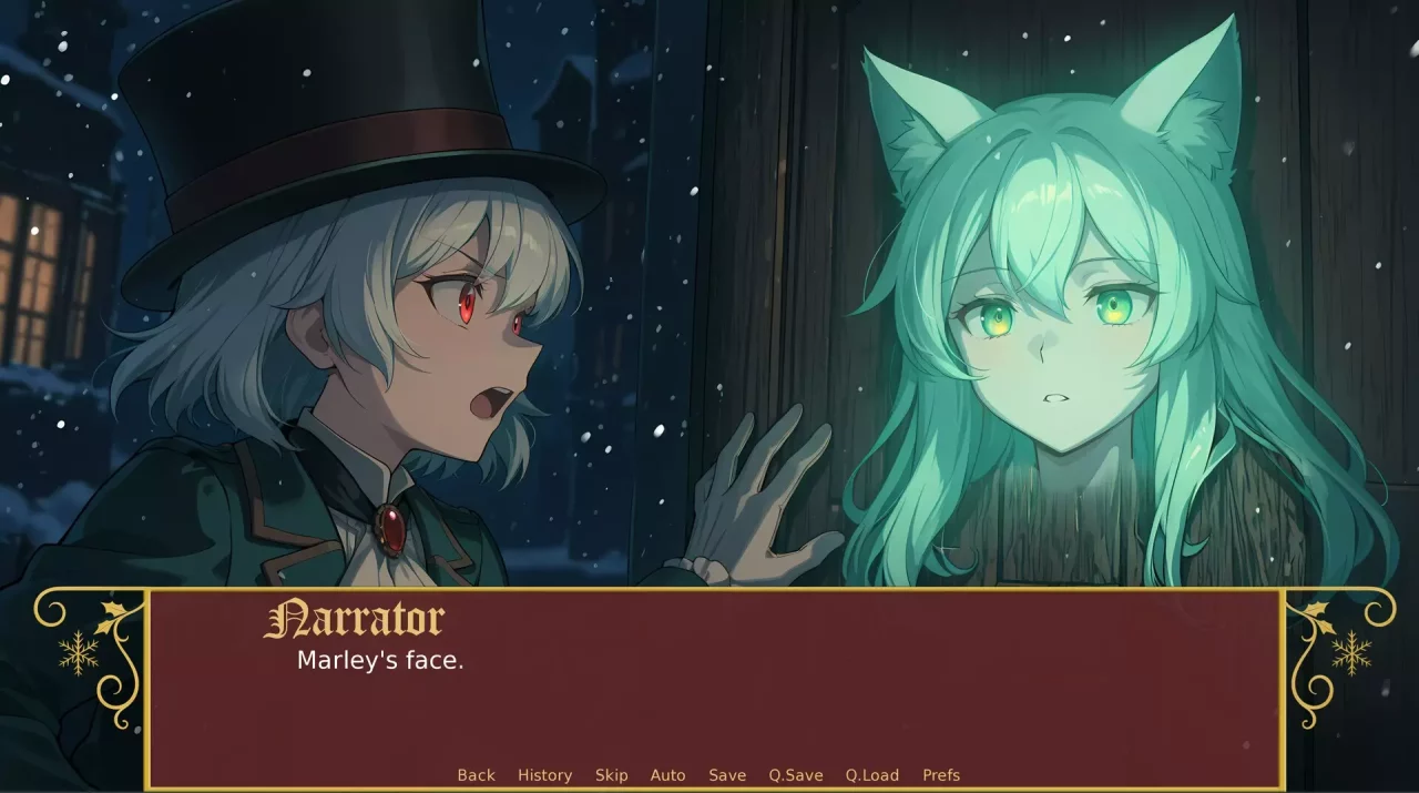-A Christmas Carol: But With Anime Girls-游戏截图-好玩游戏库