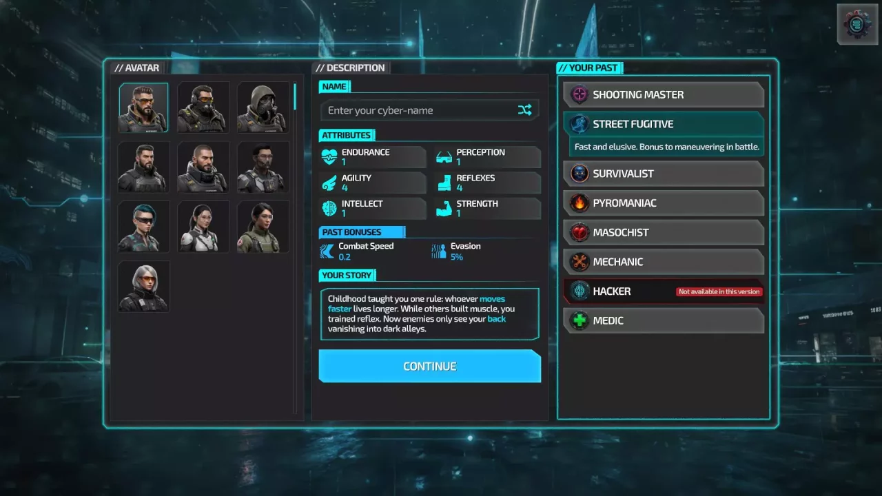 -Humanity Echo: Cyberpunk Tactical RPG-游戏截图-好玩游戏库