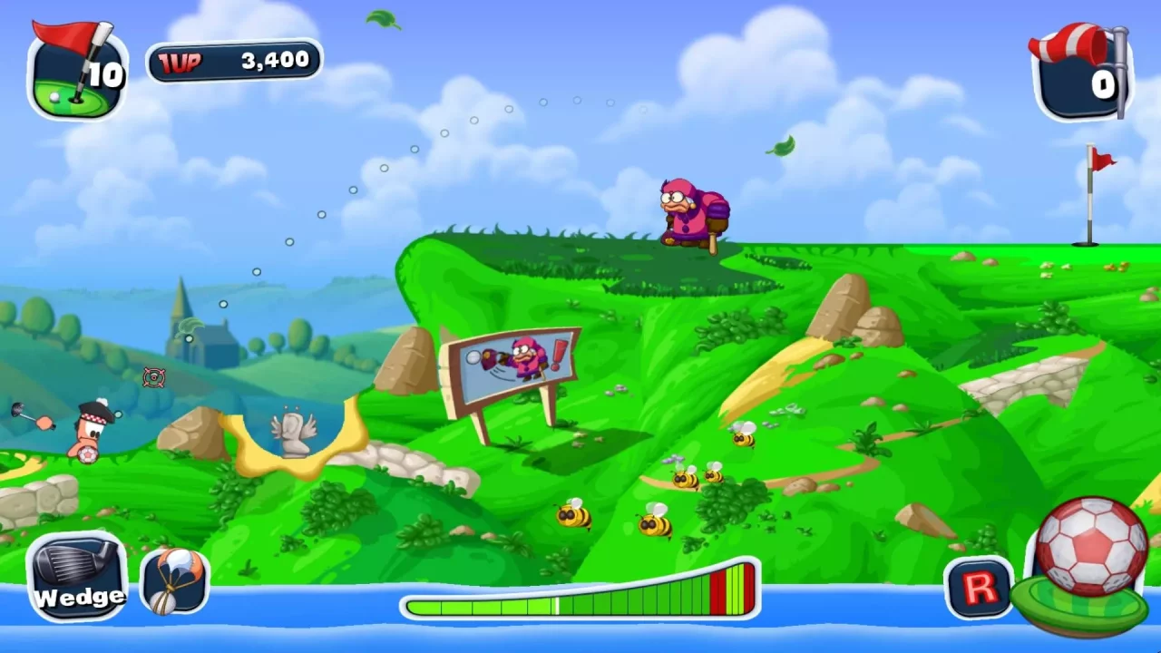 -Worms Crazy Golf-游戏截图-好玩游戏库