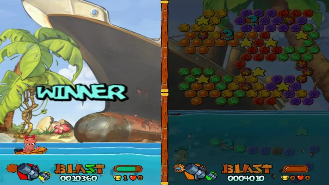 -Worms Blast-游戏截图-好玩游戏库