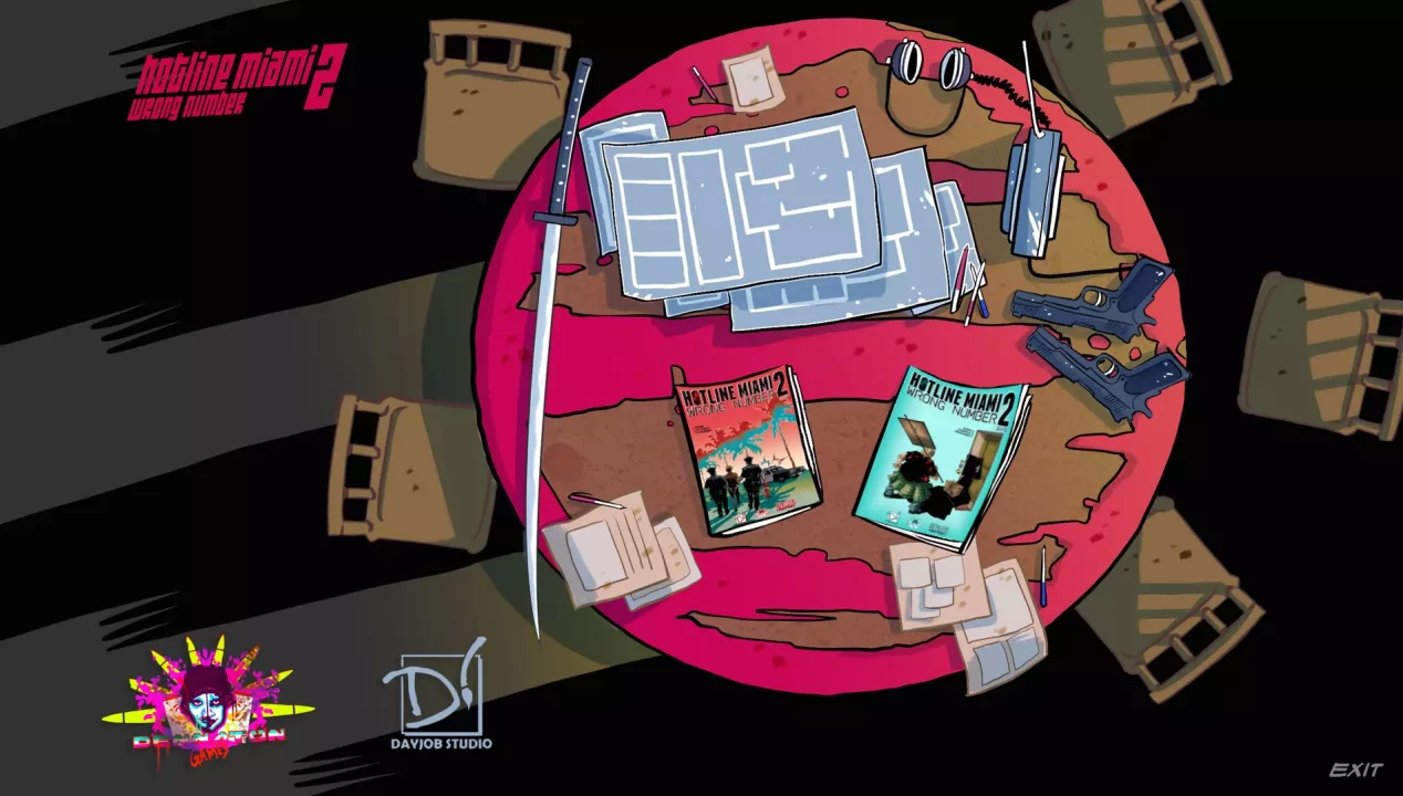 -Hotline Miami 2: Wrong Number Digital Comic-游戏截图-好玩游戏库