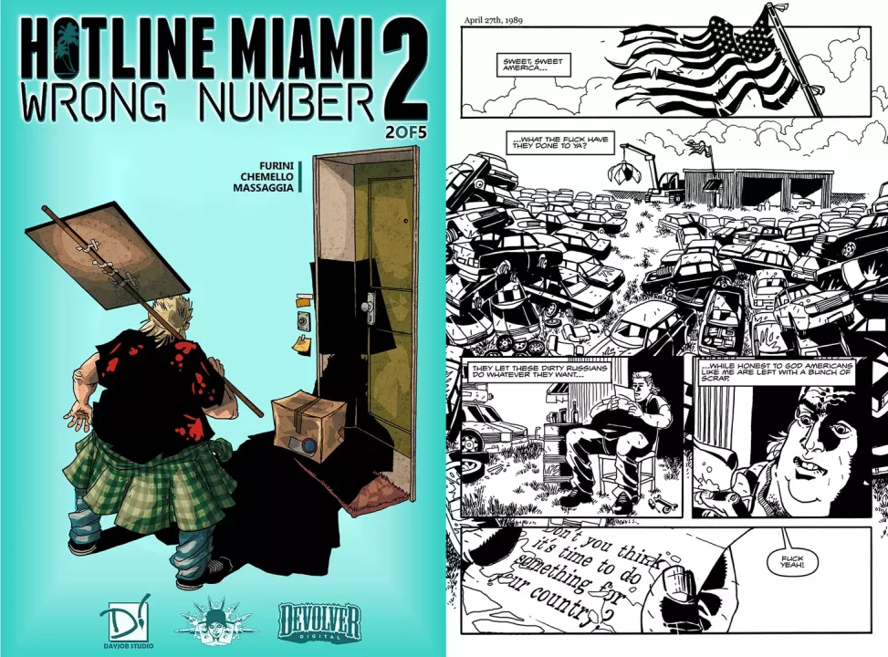 -Hotline Miami 2: Wrong Number Digital Comic-游戏截图-好玩游戏库