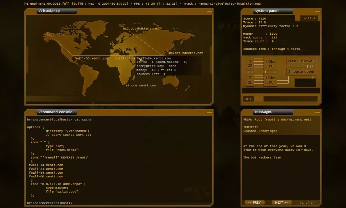 -Hacker Evolution-游戏截图-好玩游戏库