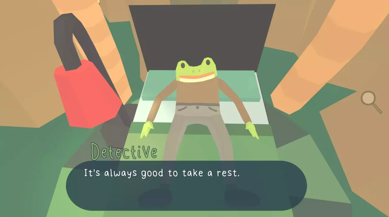 The Haunted Island, a Frog Detective Game