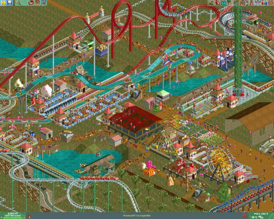 -RollerCoaster Tycoon 2: Triple Thrill Pack-游戏截图-好玩游戏库