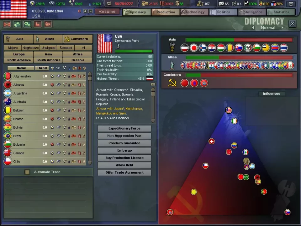 -Hearts of Iron III-游戏截图-好玩游戏库