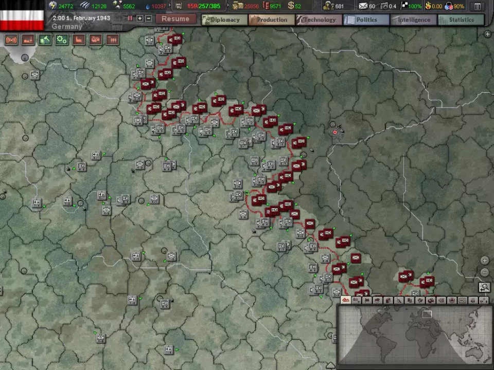 -Hearts of Iron III-游戏截图-好玩游戏库