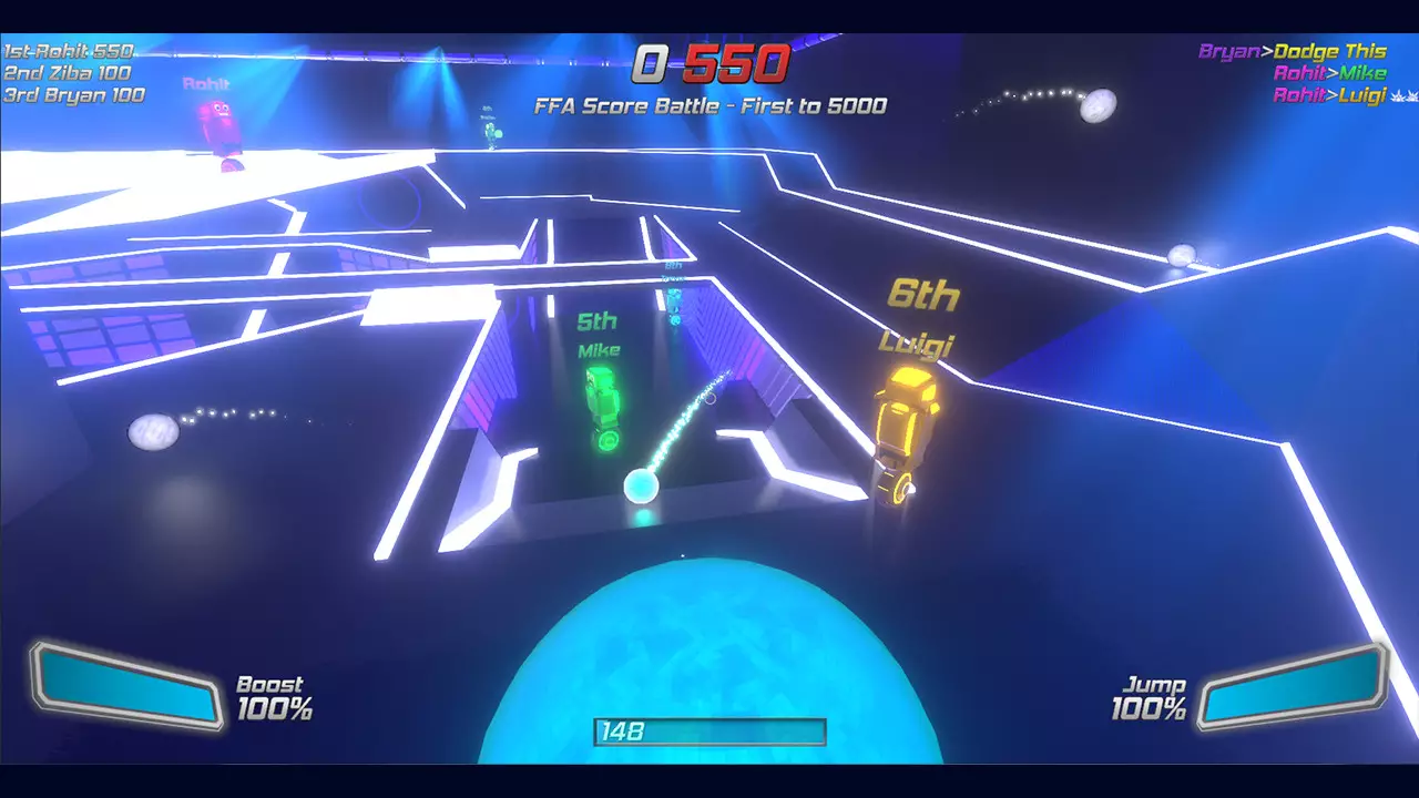 -Robot Roller-Derby Disco Dodgeball-游戏截图-好玩游戏库