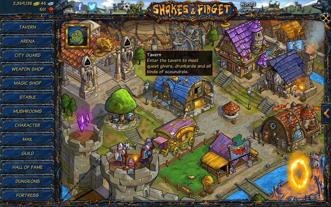 Shakes and Fidget