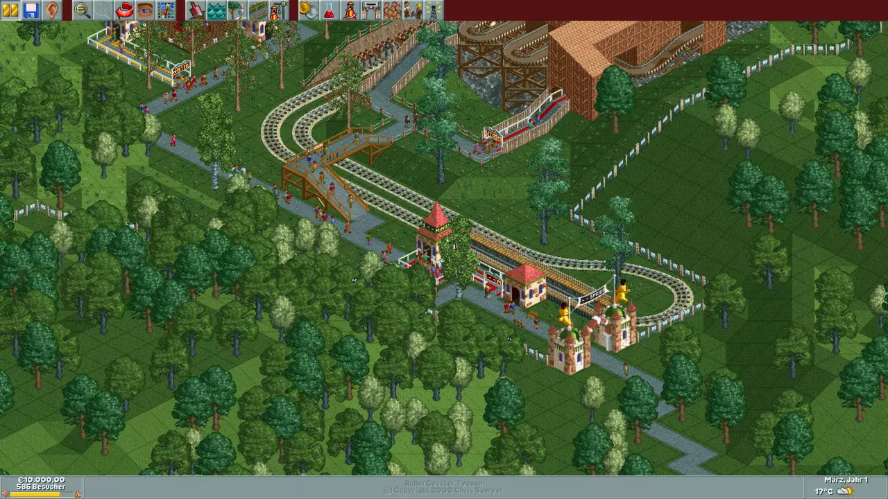 -RollerCoaster Tycoon: Deluxe-游戏截图-好玩游戏库