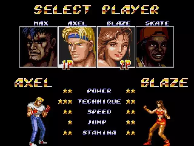 怒之铁拳 2-Streets of Rage 2-游戏截图-好玩游戏库