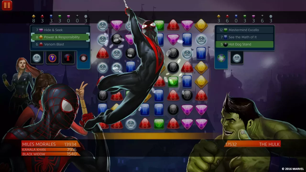 -Marvel Puzzle Quest-游戏截图-好玩游戏库