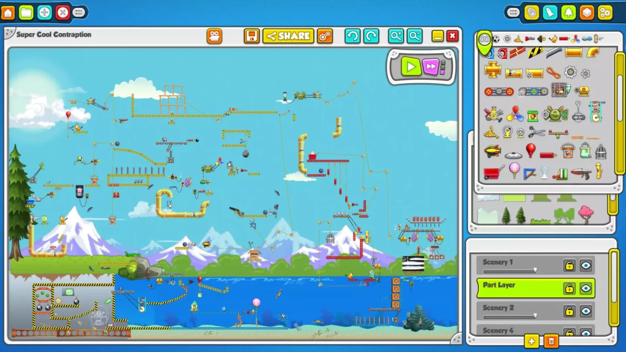 -Contraption Maker-游戏截图-好玩游戏库