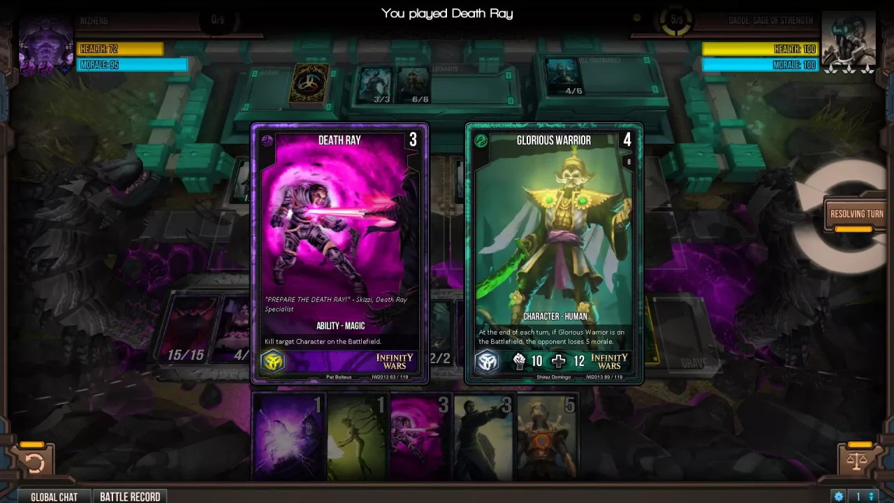 -Infinity Wars: Animated Trading Card Game-游戏截图-好玩游戏库