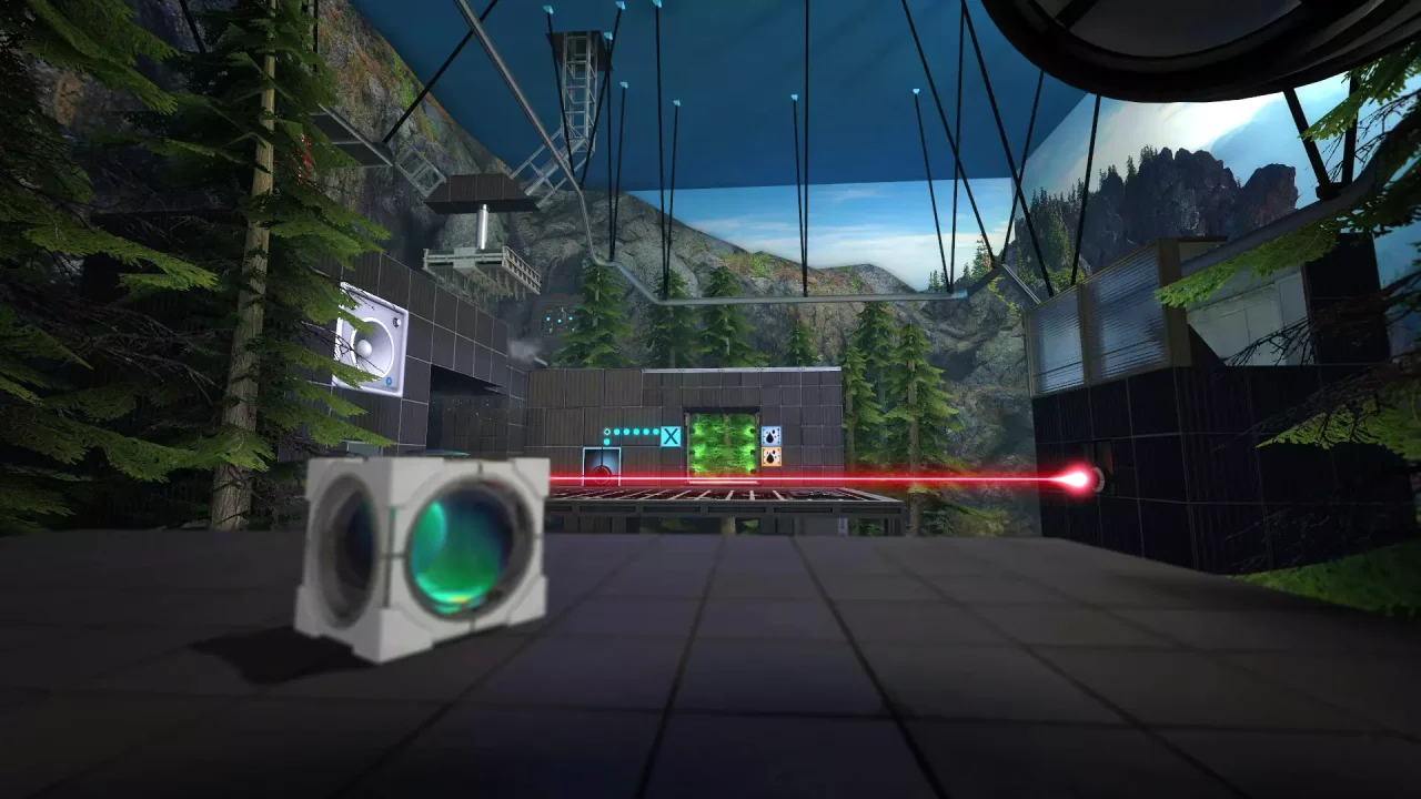 -Aperture Tag: The Paint Gun Testing Initiative-游戏截图-好玩游戏库