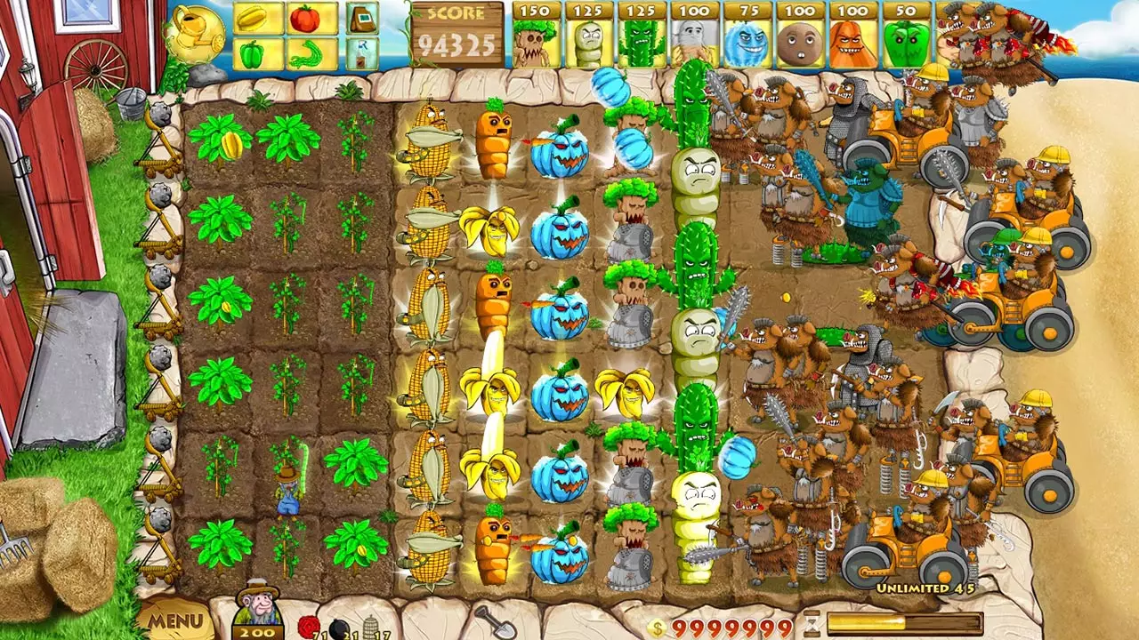 -Battle Ranch: Pigs vs Plants-游戏截图-好玩游戏库