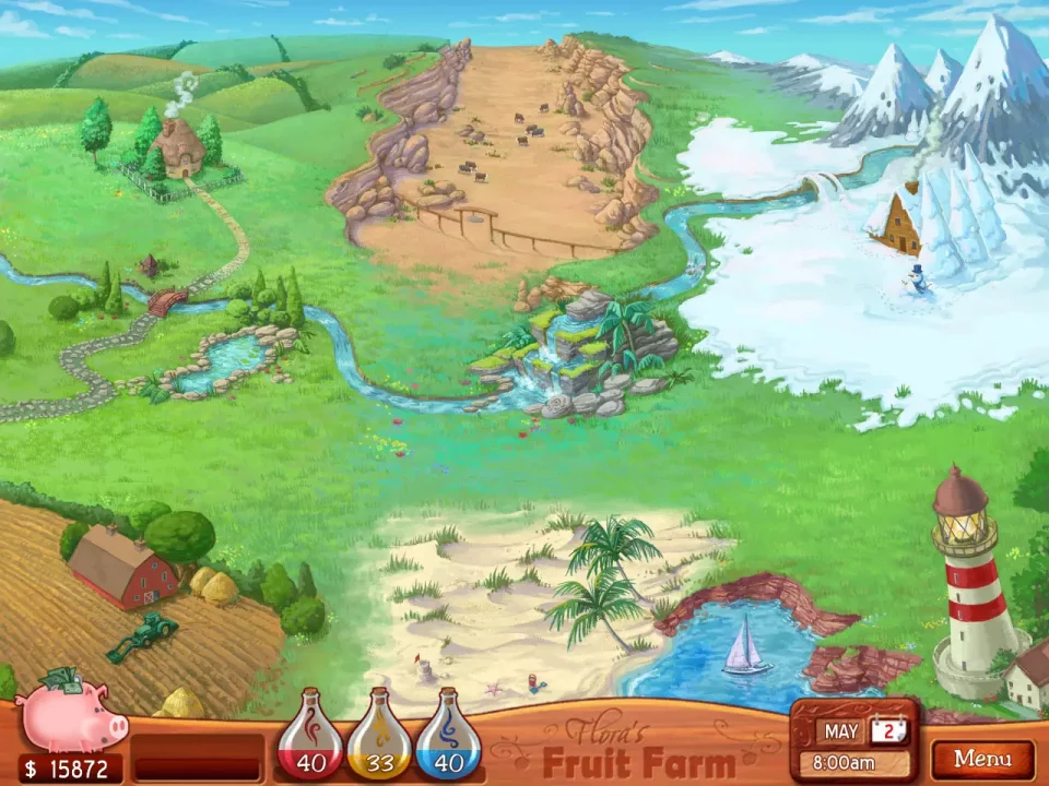 -Flora's Fruit Farm-游戏截图-好玩游戏库