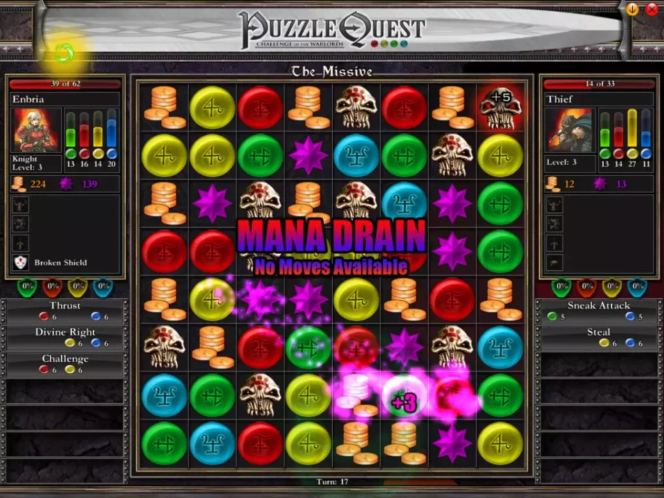 -Puzzle Quest: Challenge of the Warlords-游戏截图-好玩游戏库