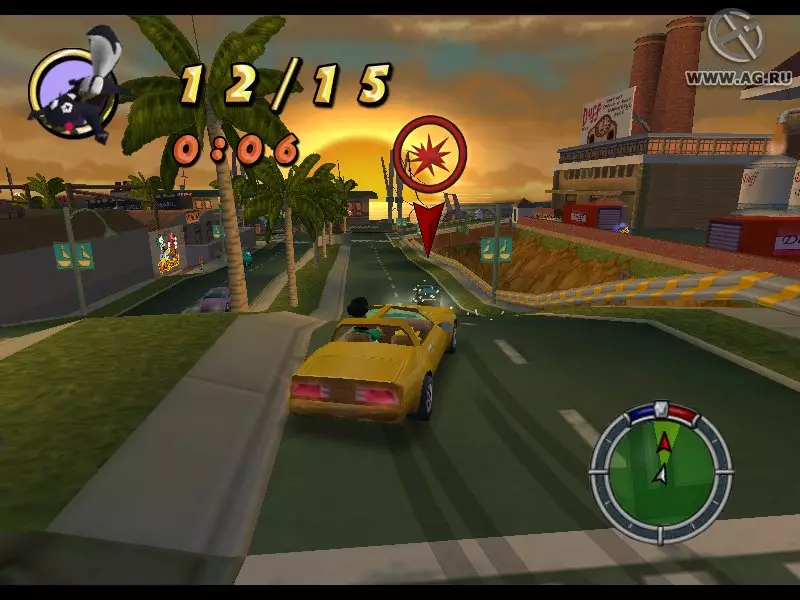 -The Simpsons: Hit & Run-游戏截图-好玩游戏库