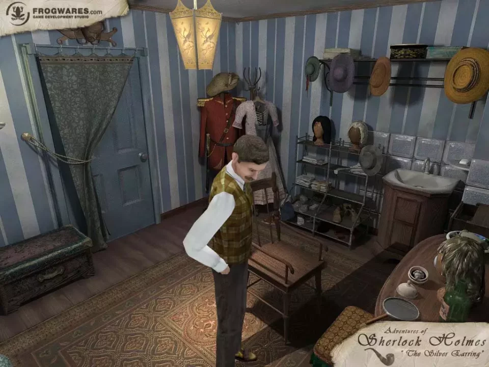 -Sherlock Holmes: The Silver Earring-游戏截图-好玩游戏库