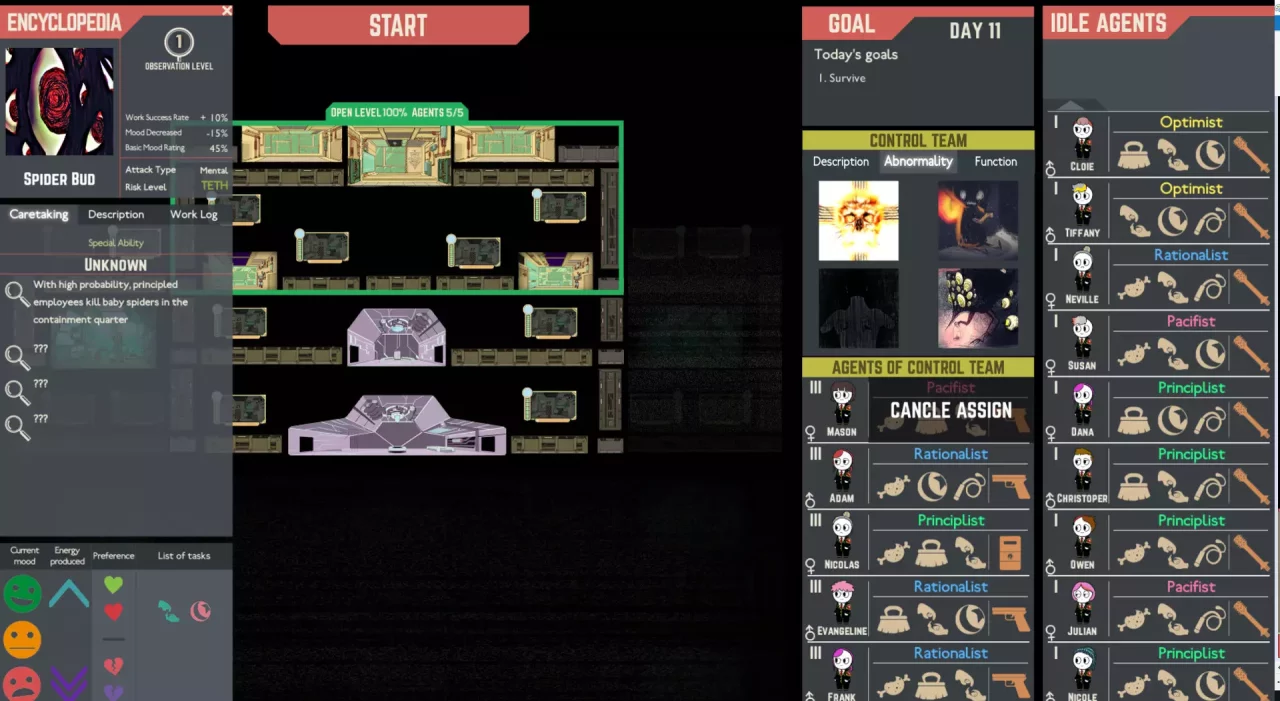 -Lobotomy Corporation | Monster Management Simulation-游戏截图-好玩游戏库