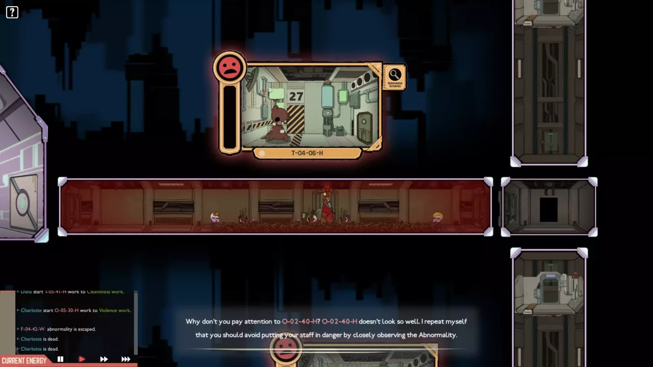 -Lobotomy Corporation | Monster Management Simulation-游戏截图-好玩游戏库