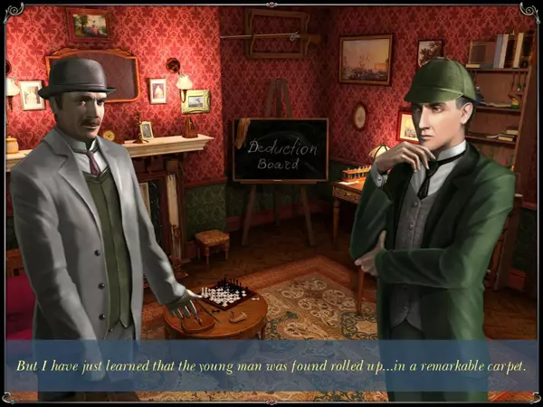 -Adventures of Sherlock Holmes: The Mystery of the Persian Carpet-游戏截图-好玩游戏库