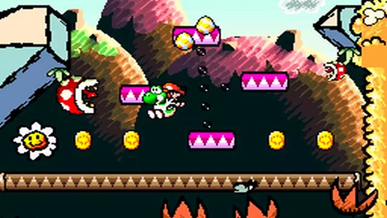 -Super Mario World 2: Yoshi's Island-游戏截图-好玩游戏库