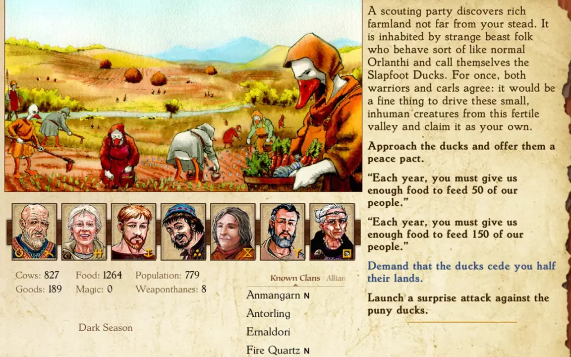 -King of Dragon Pass-游戏截图-好玩游戏库
