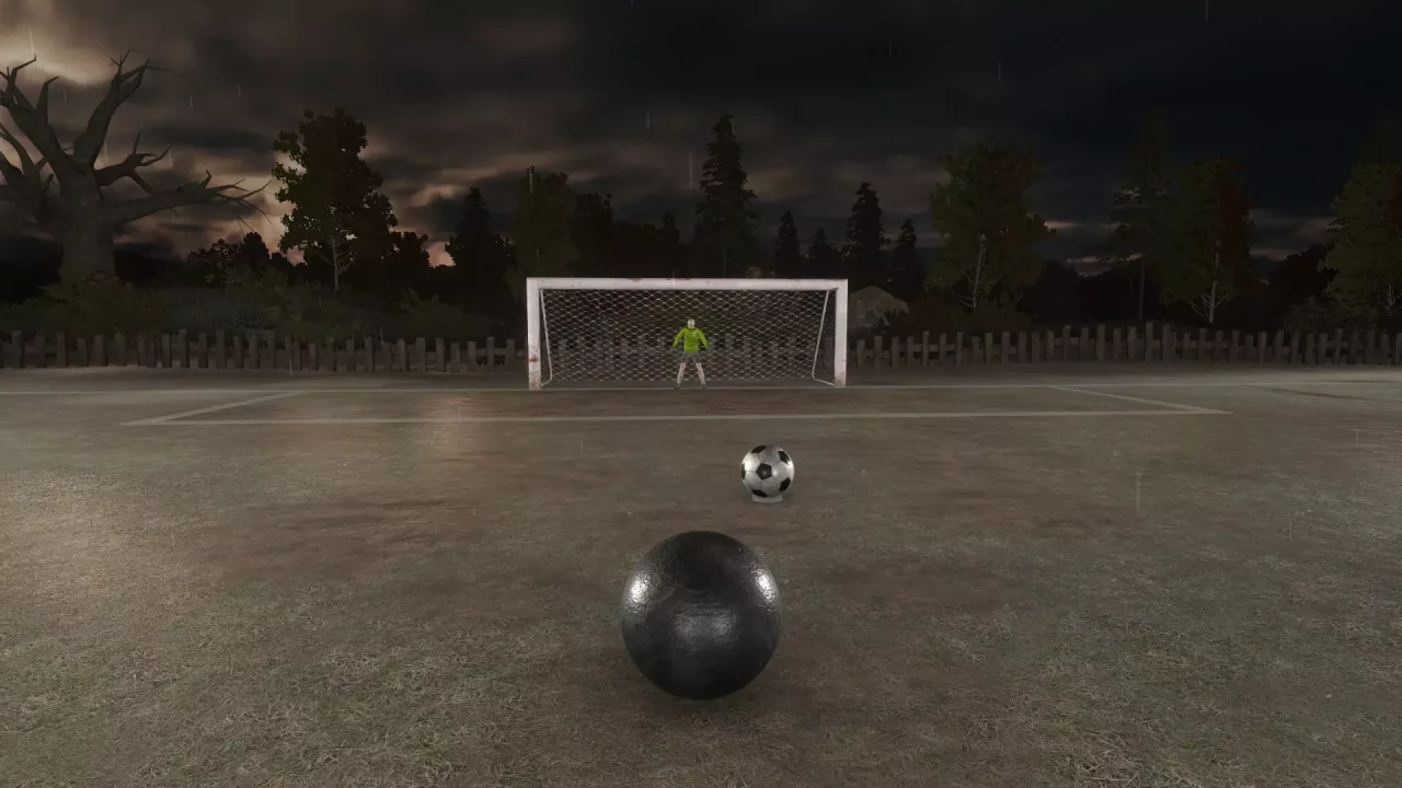 -Dark Roll: Free Kick Challenge-游戏截图-好玩游戏库