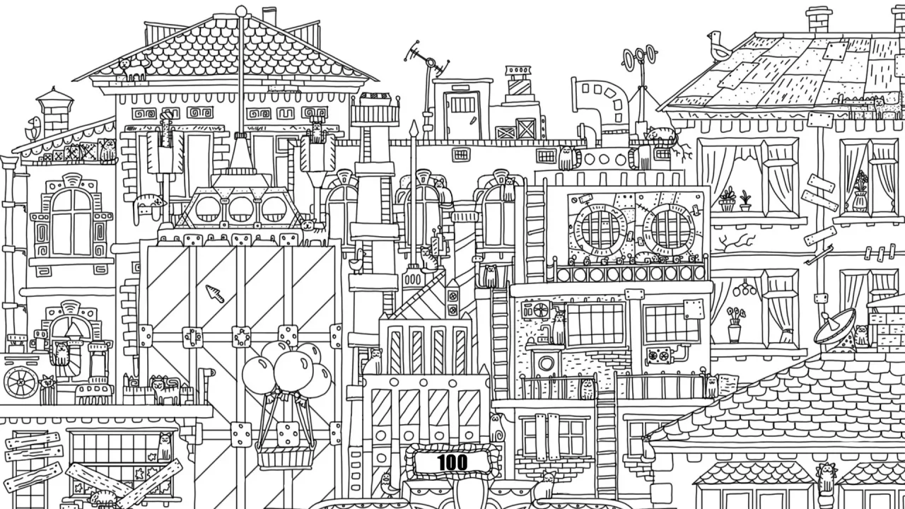-100 hidden cats-游戏截图-好玩游戏库
