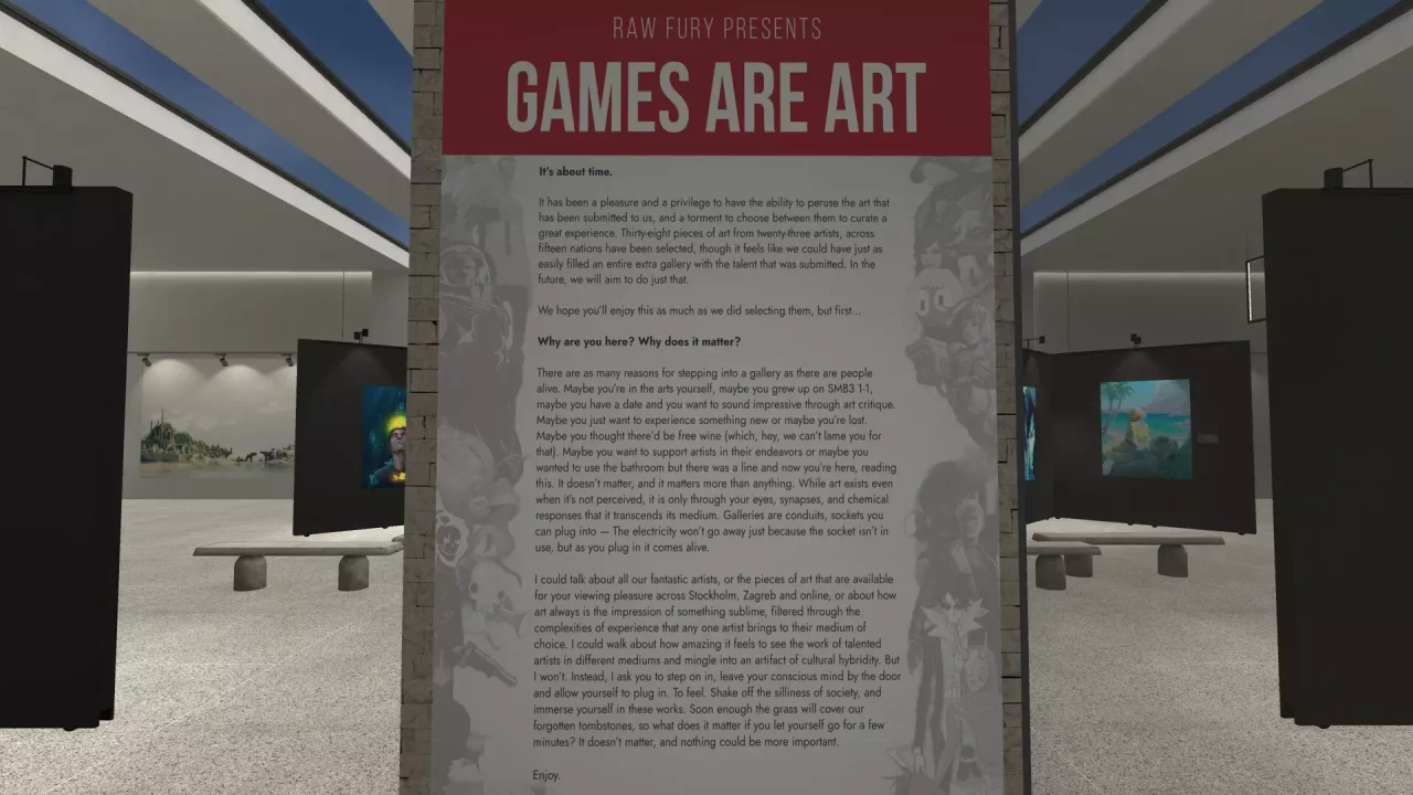 Art of Fury: Virtual Gallery
