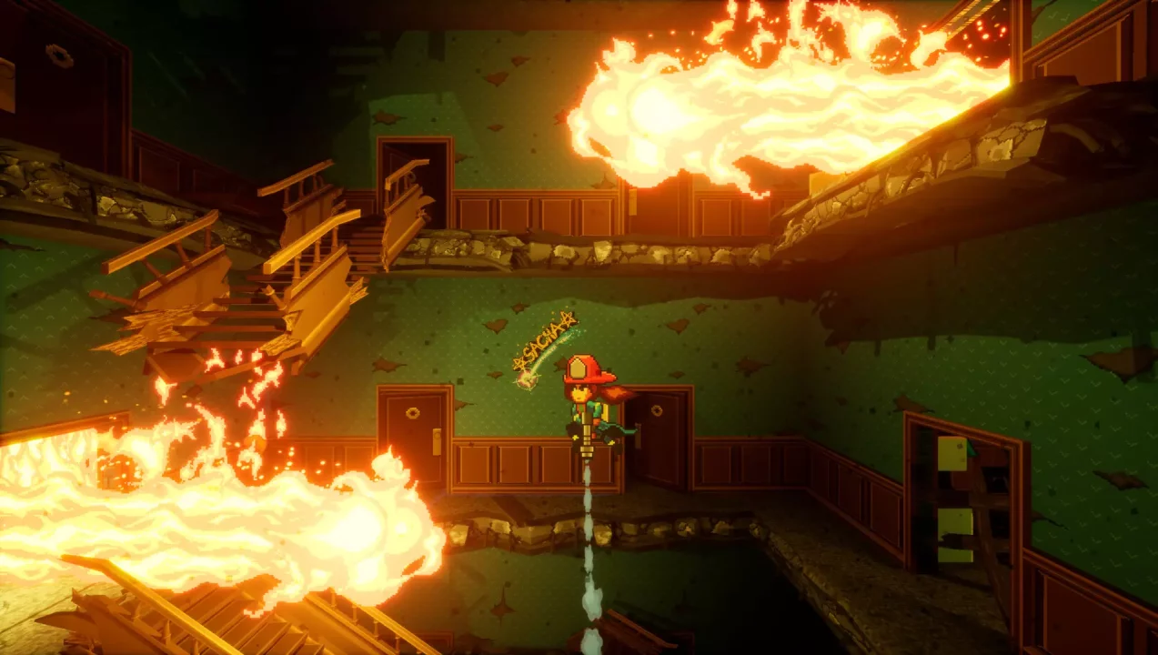 -Firegirl: Hack 'n Splash Rescue-游戏截图-好玩游戏库