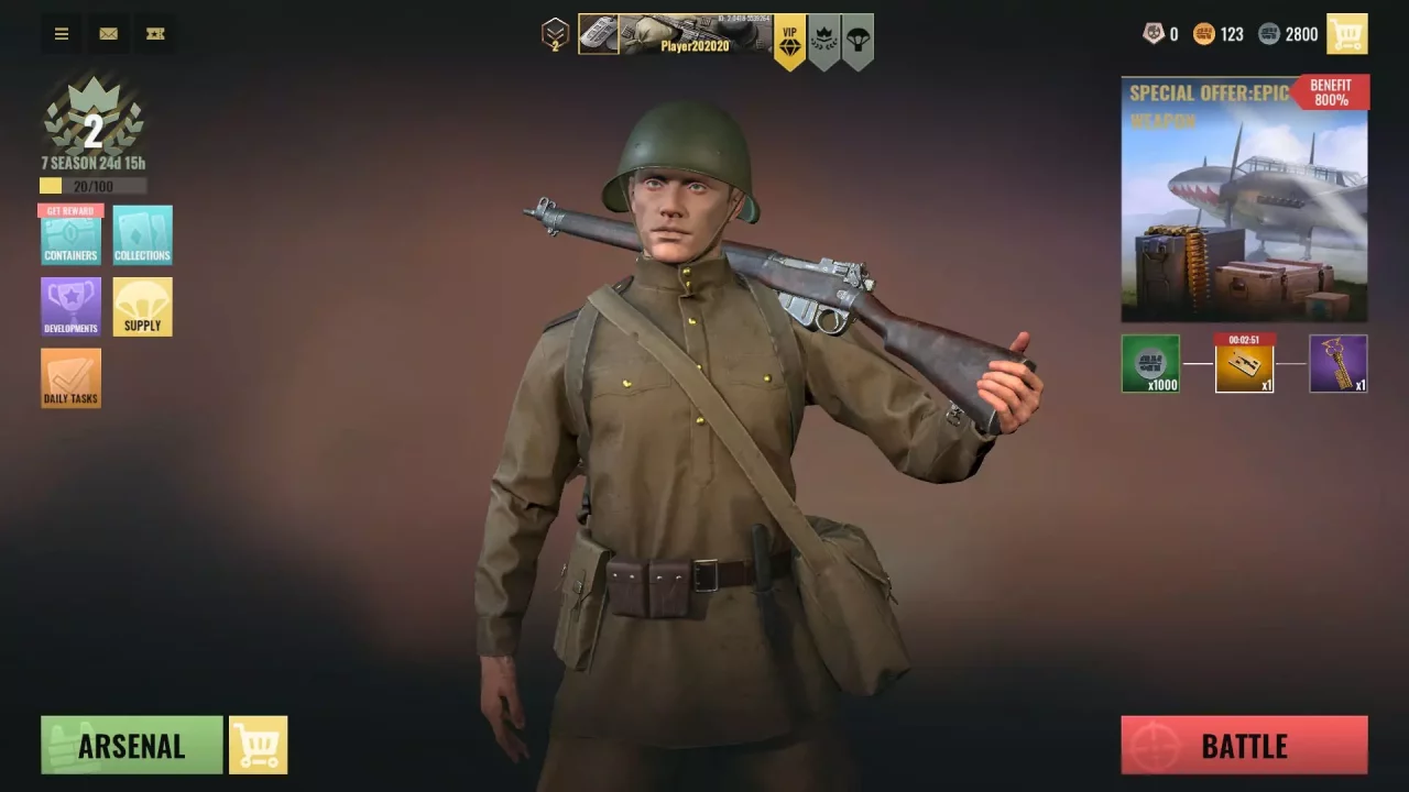 -Ghosts of War: Battle Royale WW2 Shooting games-游戏截图-好玩游戏库