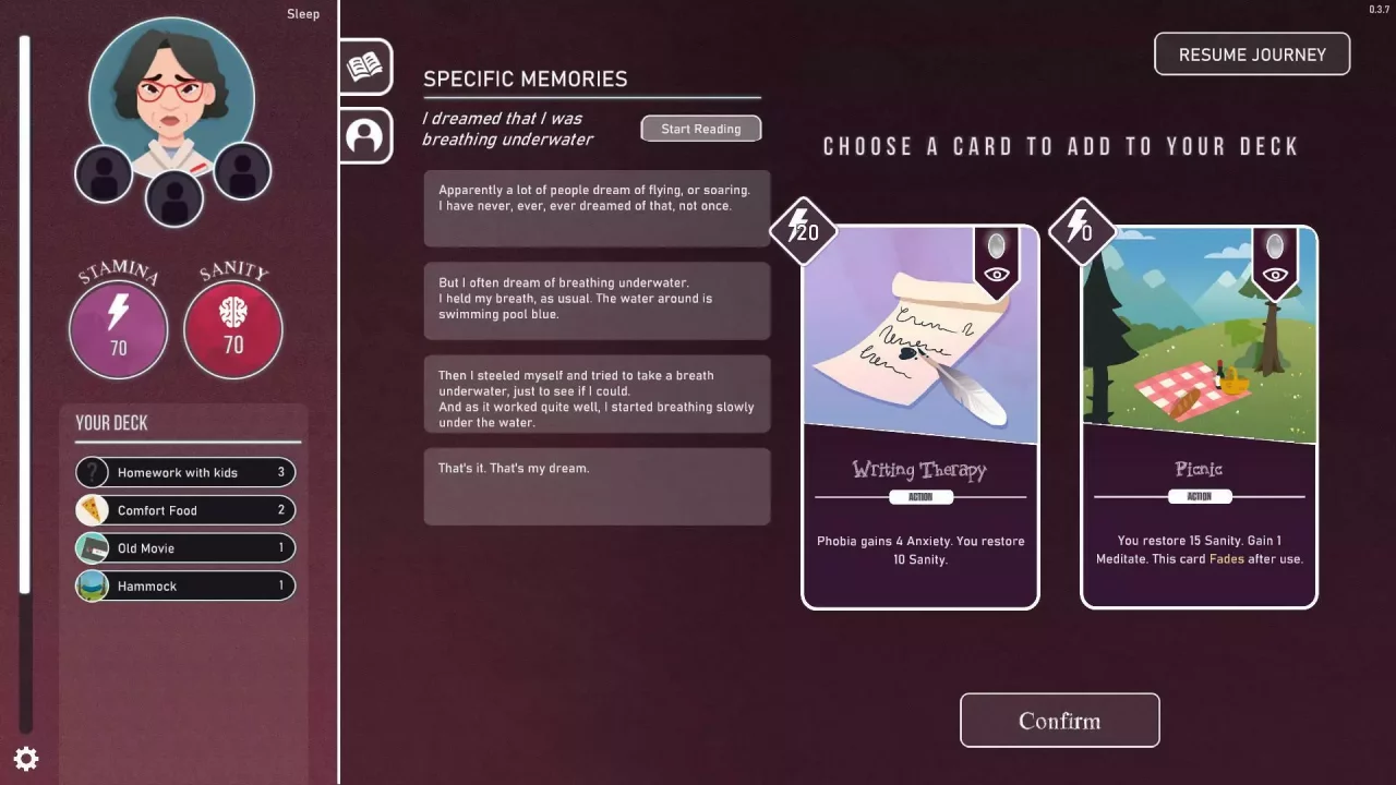 -Neurodeck: Psychological Deckbuilder Demo-游戏截图-好玩游戏库
