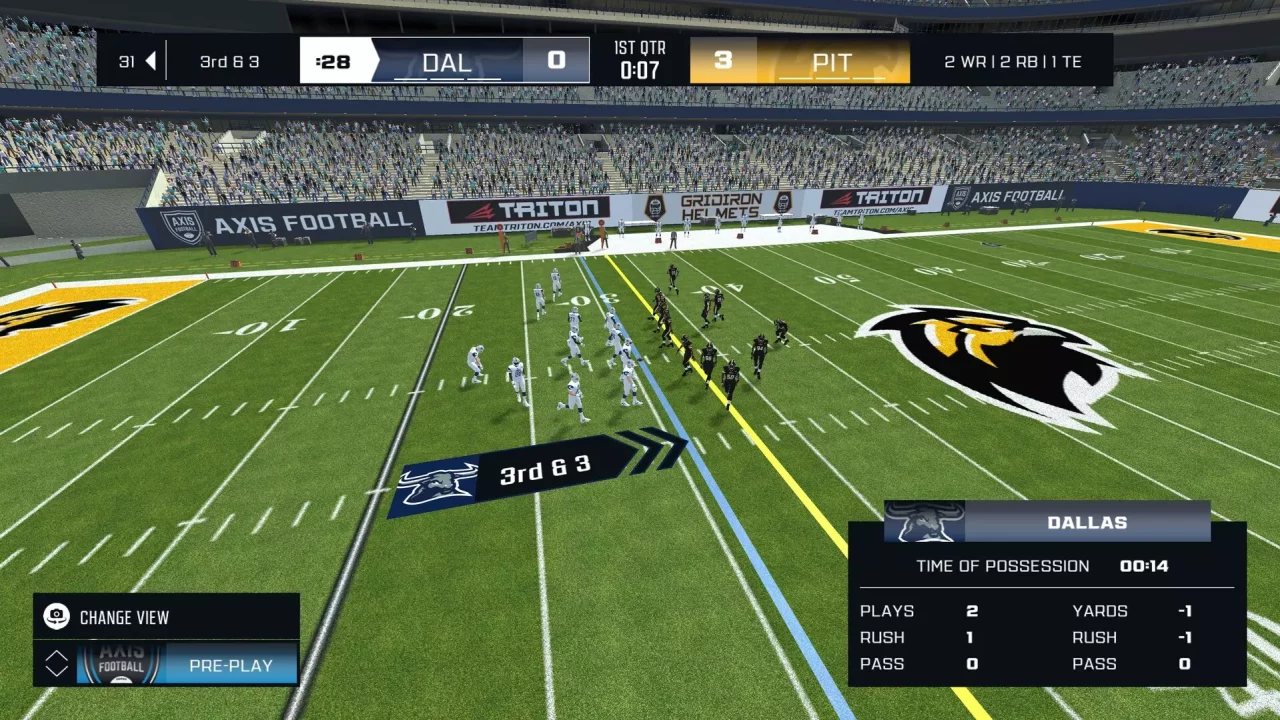 -Axis Football 2021-游戏截图-好玩游戏库