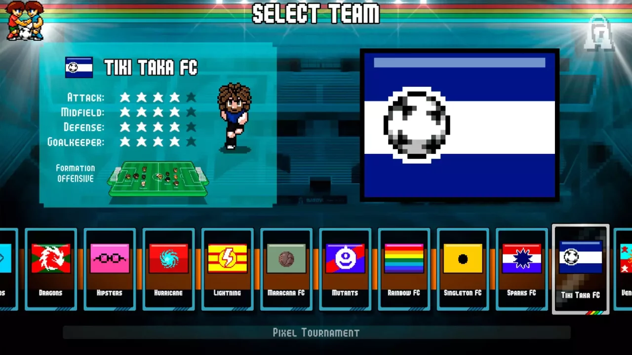 -Pixel Cup Soccer - Ultimate Edition-游戏截图-好玩游戏库
