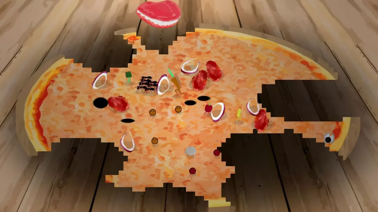 Life On A Pizza